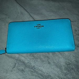 Leather Coach Wallet